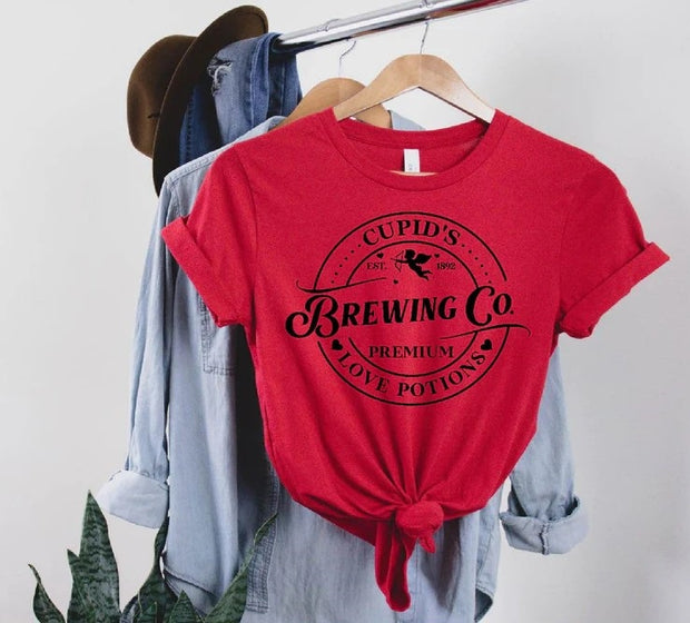 Valentine's Day Graphic Tees - Cupid's Brewing Co